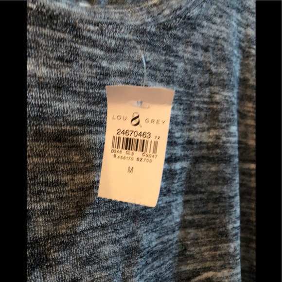 NWT - Lou & Grey Marled Drop Shoulder Dress Sz:M - Picture 6 of 8